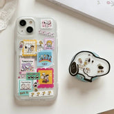 Snoopy Charlie Brown Magnetic Phone Case
